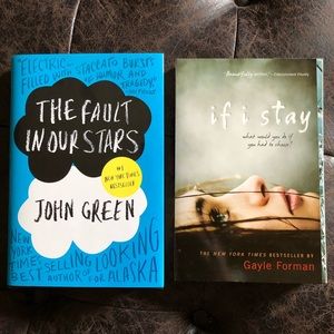 The Fault in our Stars and If I Stay books